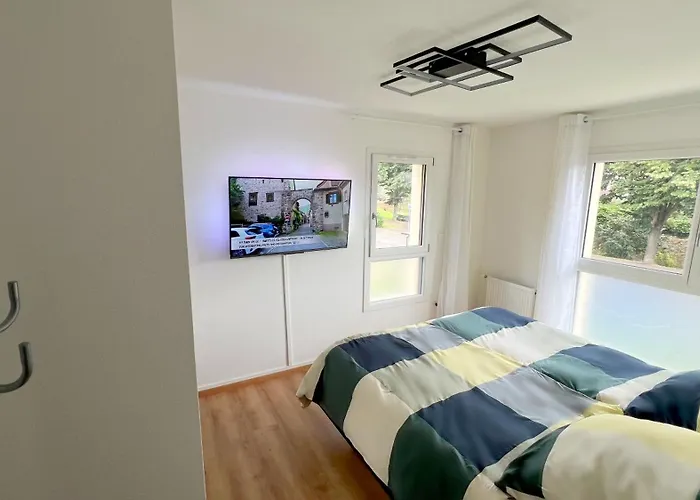 Room With Double Size Bed In Kaysersberg Center